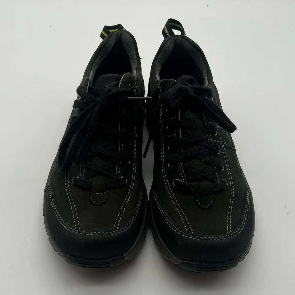 Clarks Outdoor Wave Walk Black Waterproof Leather Hiking Walking Shoes